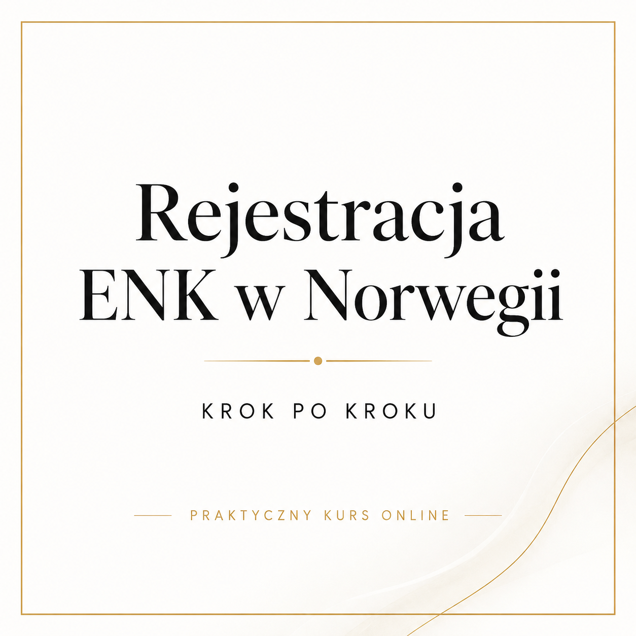 Załóż norweską firmę jednoosobową ENK samodzielnie w 20 minut.