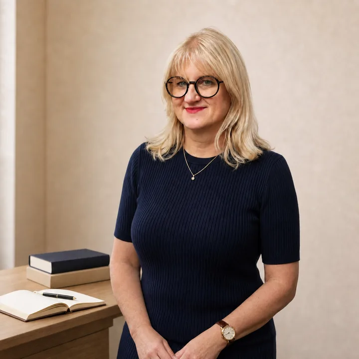Anka, nauczycielka języka polskiego i prowadząca kurs