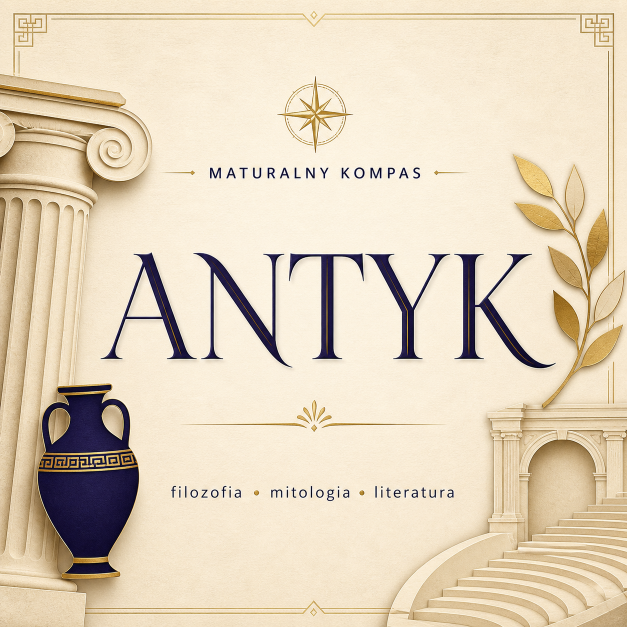 Okładka kursu Maturalny Kompas: Antyk
