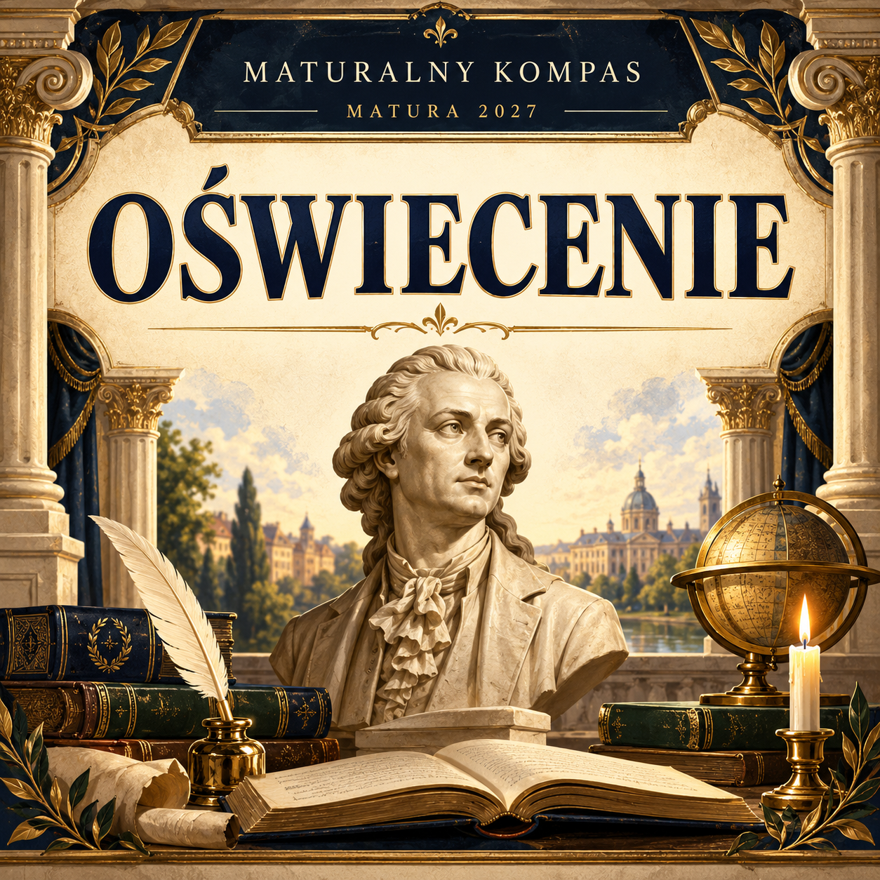 Okładka kursu Maturalny Kompas: Oświecenie