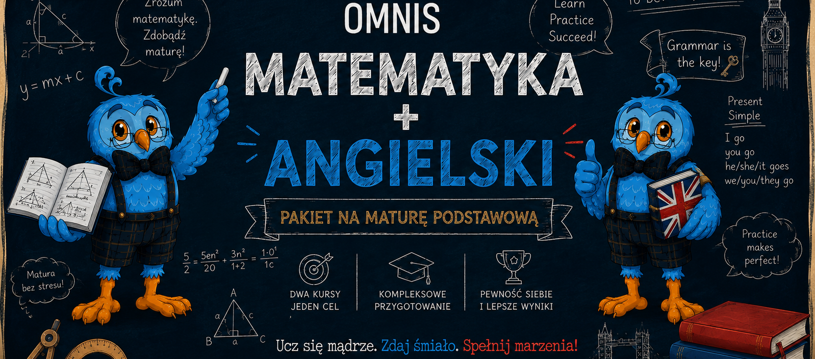 OMNIS - MATEMATYKA + ANGIELSKI