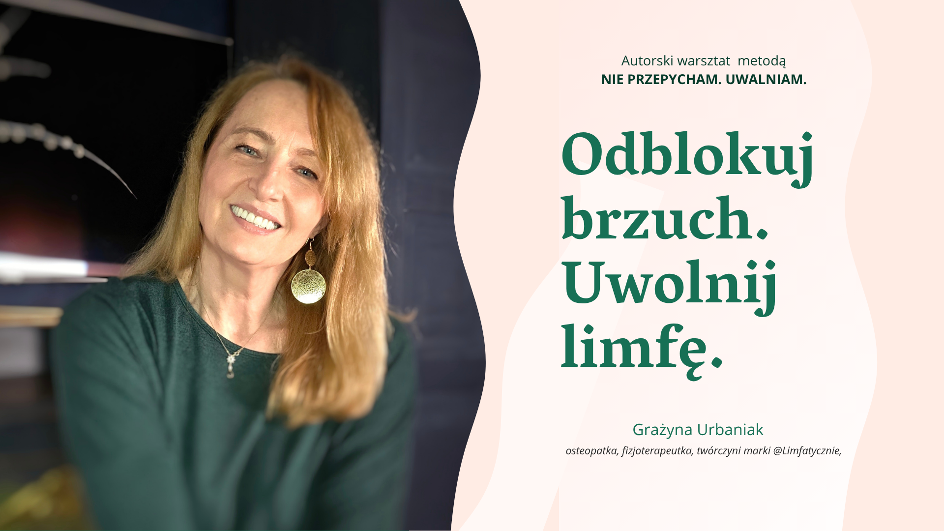 Odblokuj brzuch. Uwolnij limfę.