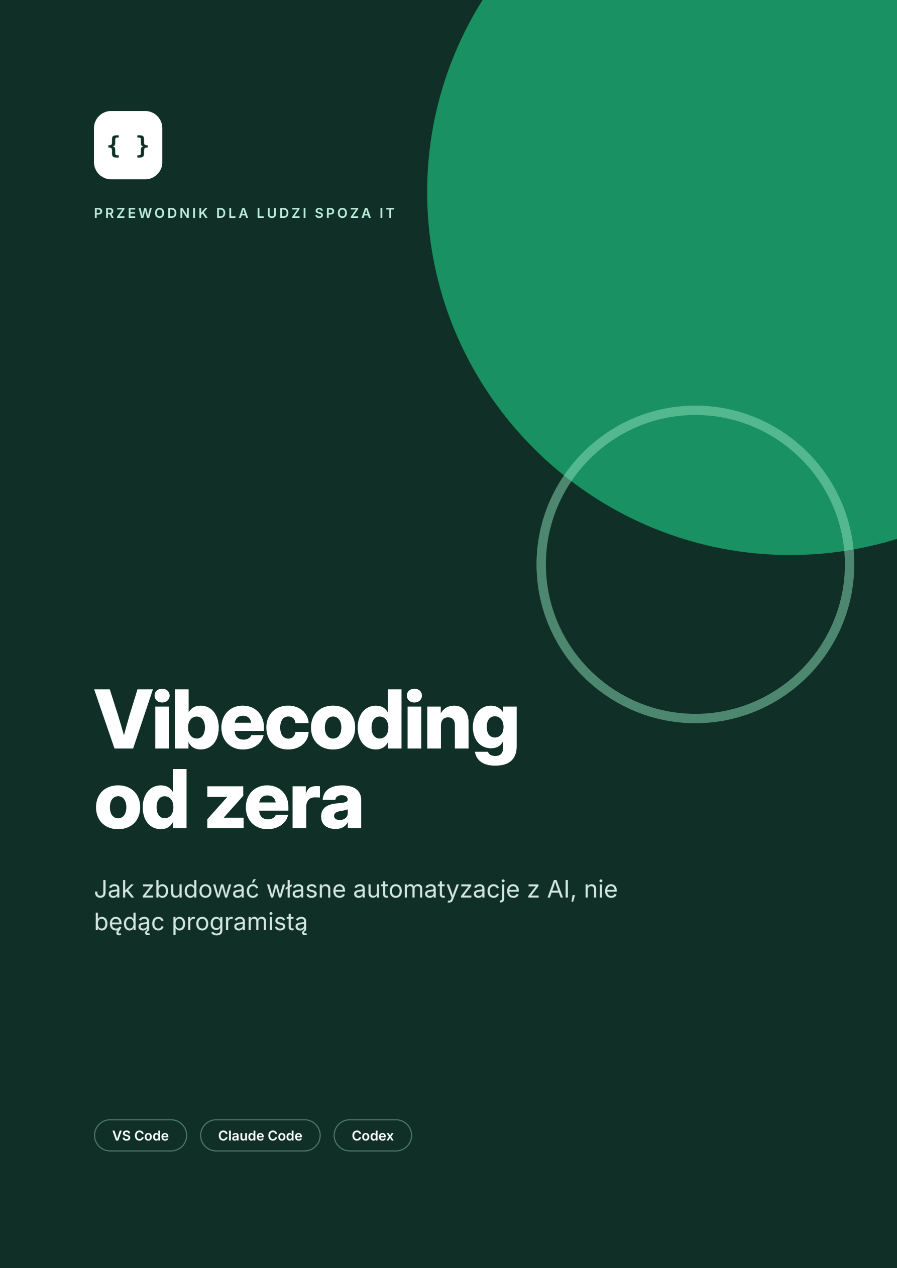 Okładka e-booka Vibecoding od zera