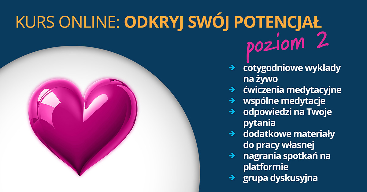 Kurs online 2: Odkryj swój potencjał – MARZEC
