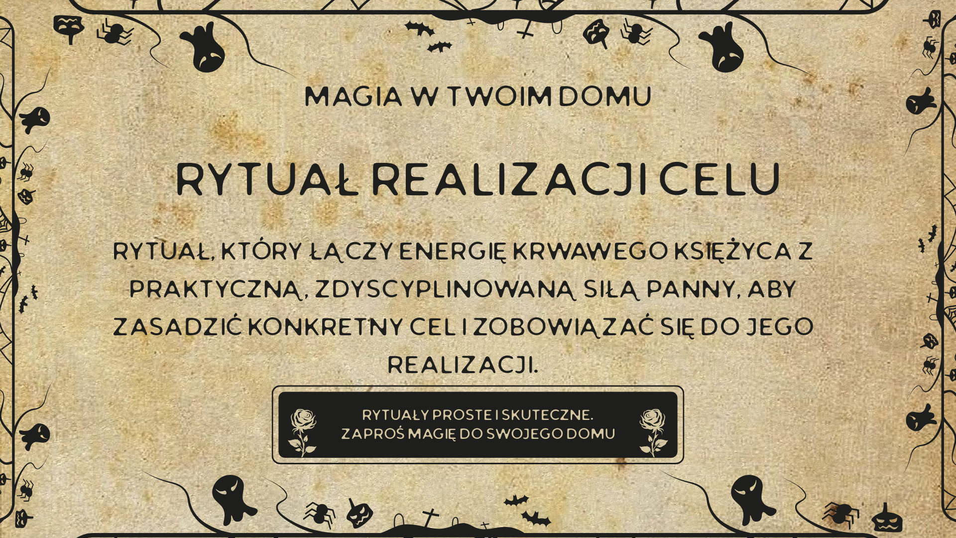 Rytuał realizacji celu