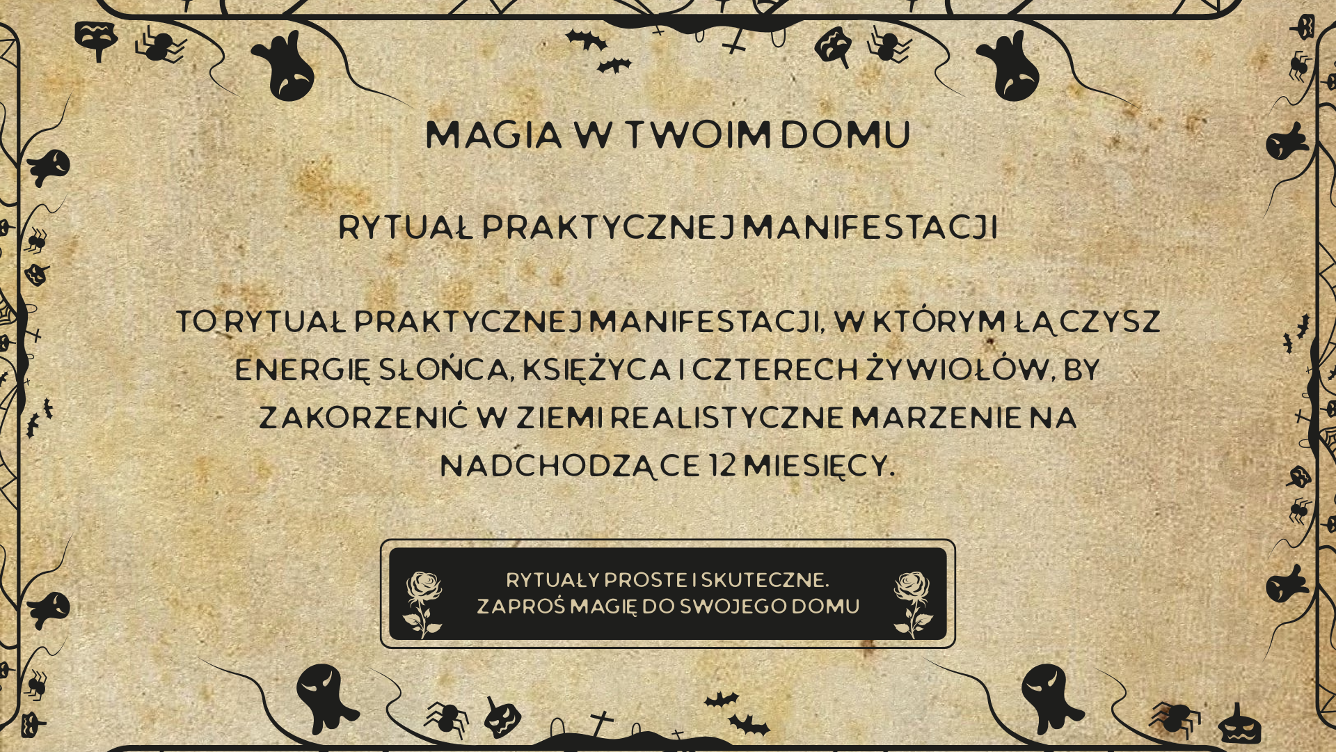 Rytuał praktycznej manifestacji