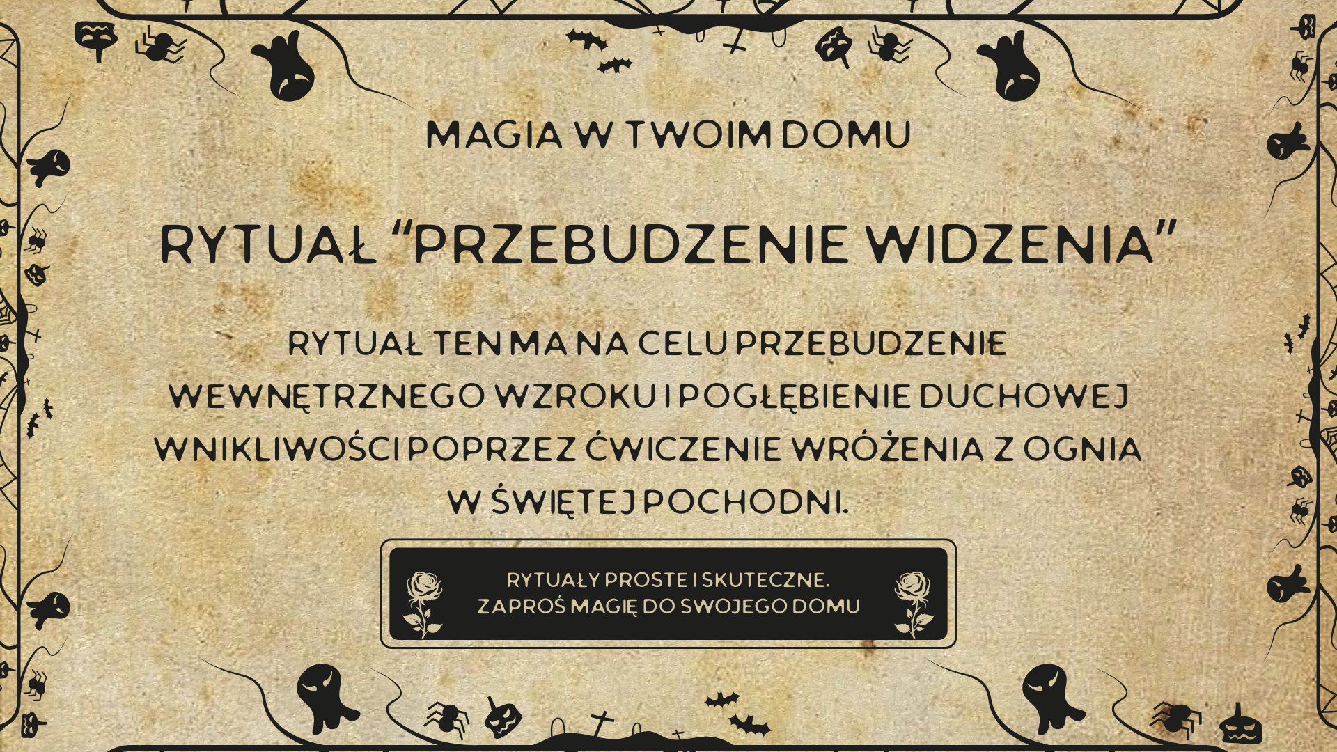 Rytuał „Przebudzenie Widzenia”