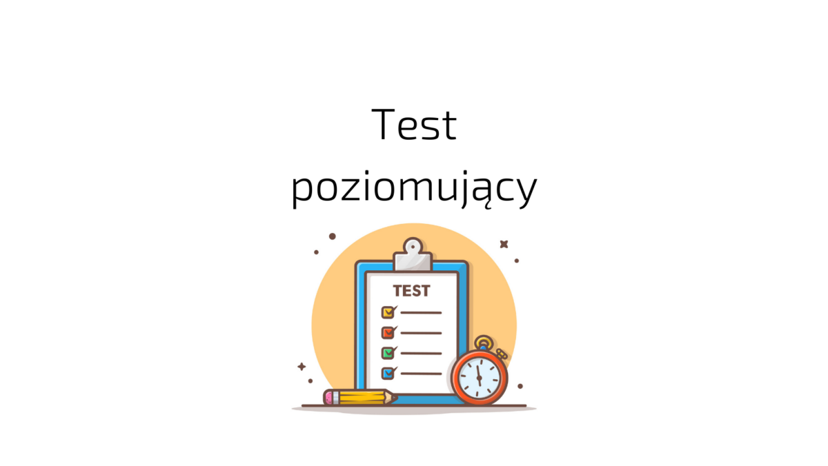 Test poziomujący