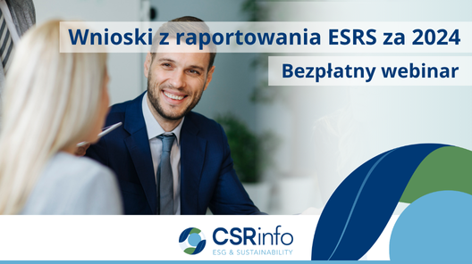 Wnioski z raportowania ESRS za 2024 rok | Webinar