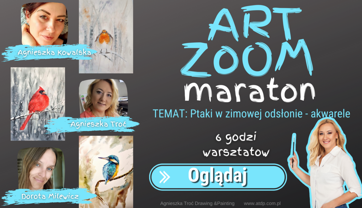 ART ZOOM maraton - ptaki w zimowej odsłonie - 20 październik 2021