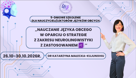5-DNIOWE SZKOLENIE NEUROLINGWISTYKA Z ZASTOSOWANIEM AI (26.10-30.10.2026r.)