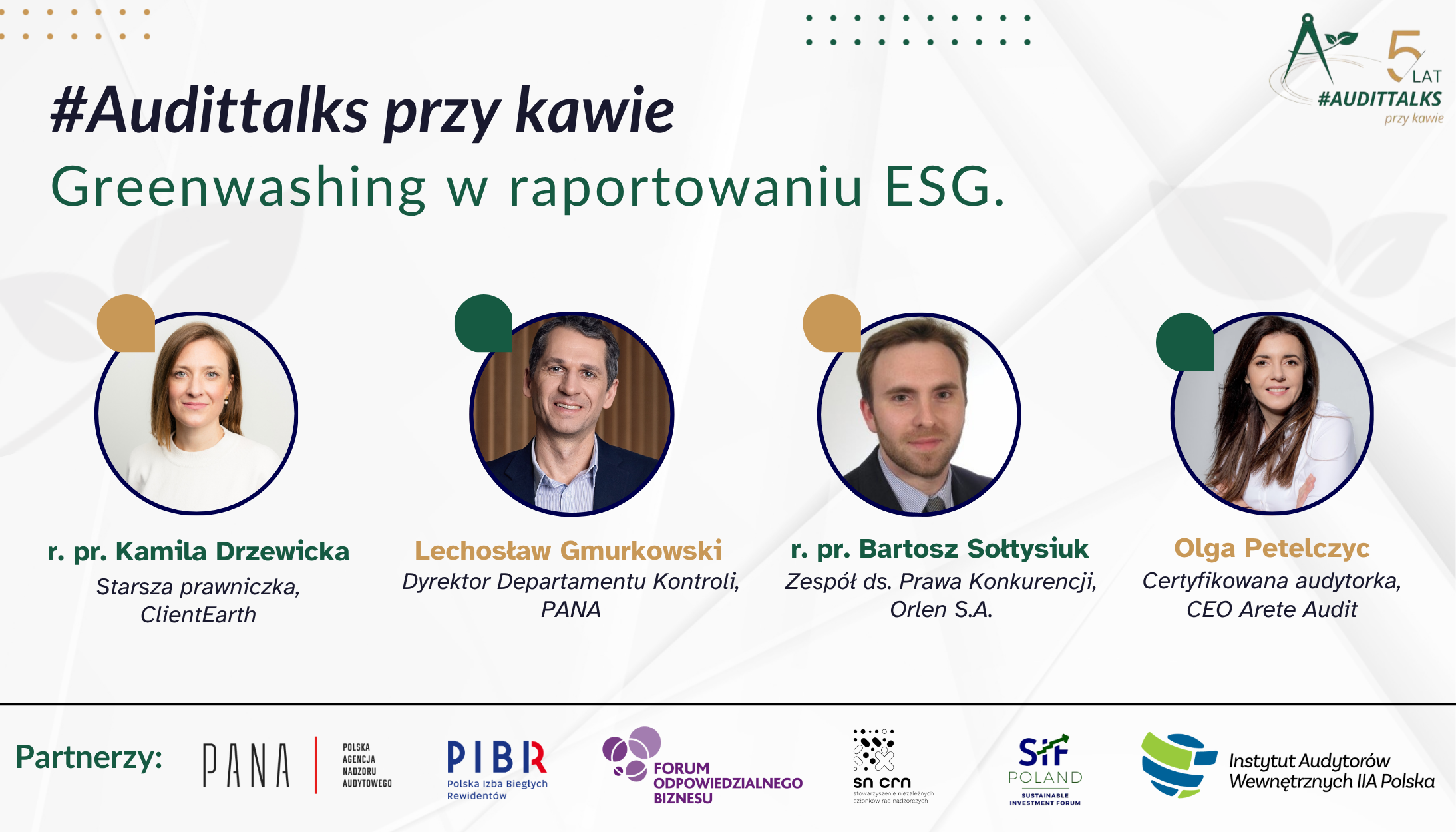 #Audittalks przy kawie: Greenwashing w raportowaniu ESG