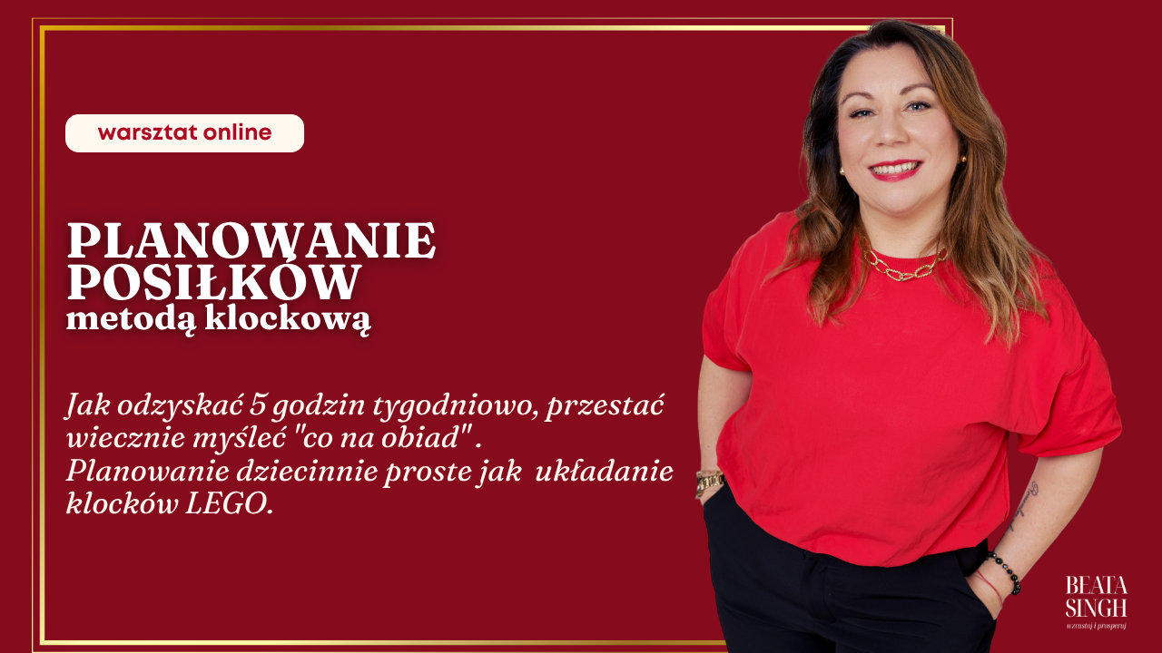 Planowanie posiłków metodą klockową