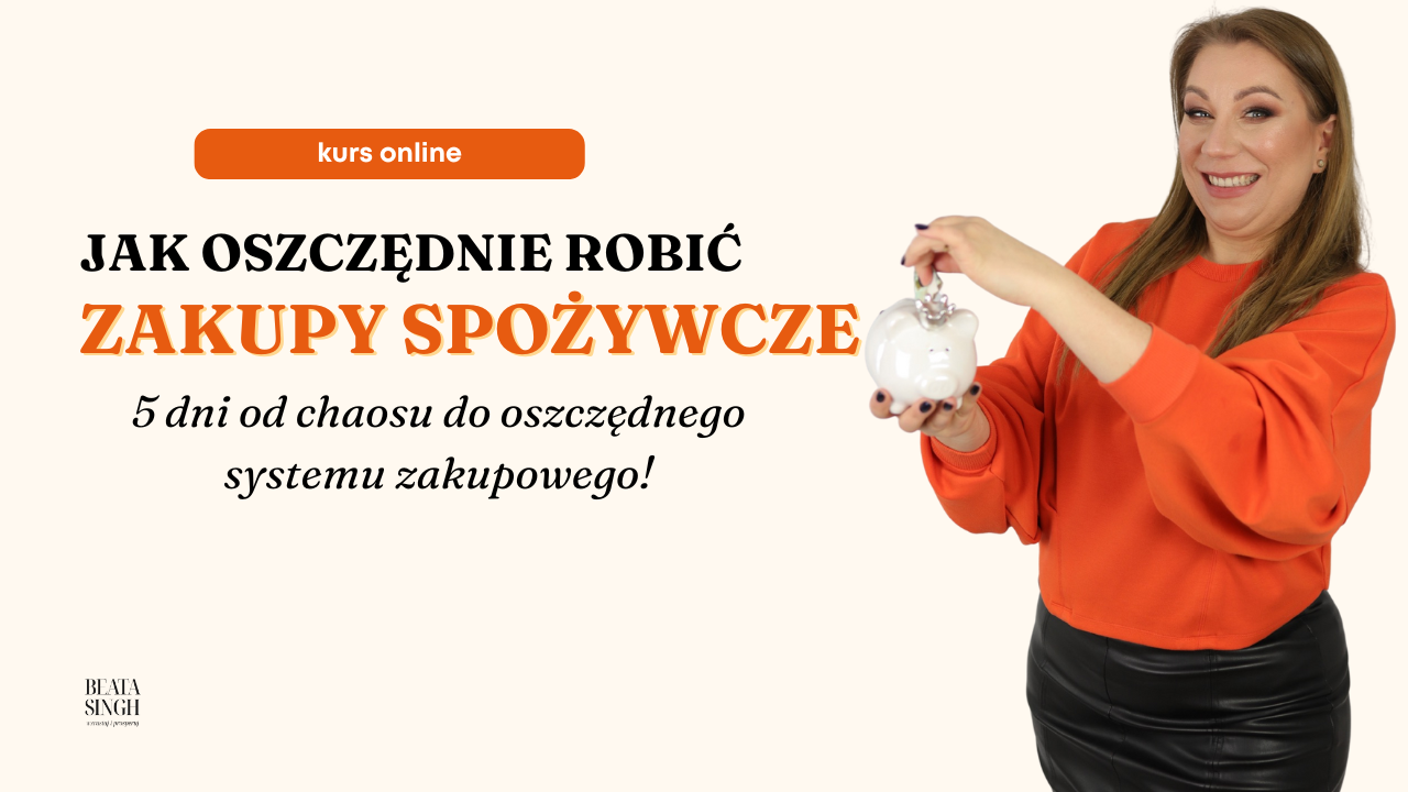 Jak oszczędnie robić zakupy spożywcze - kurs
