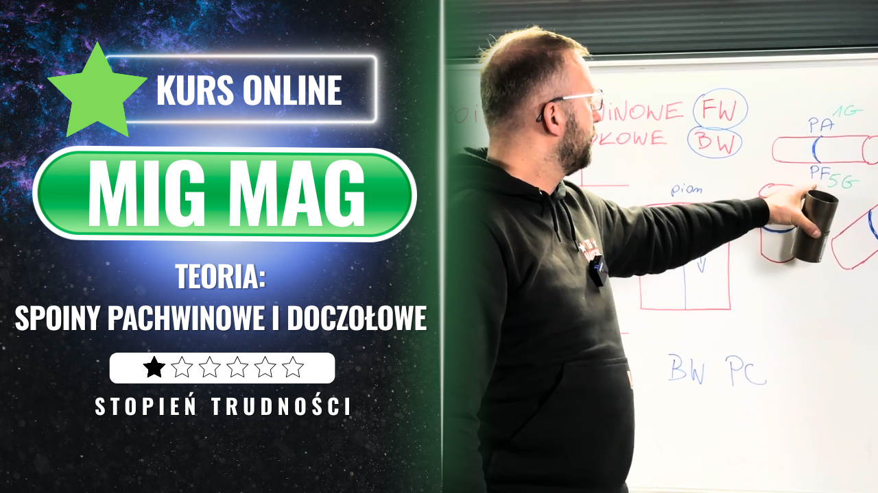 Pozycje spawania połączeń pachwinowych i doczołowych