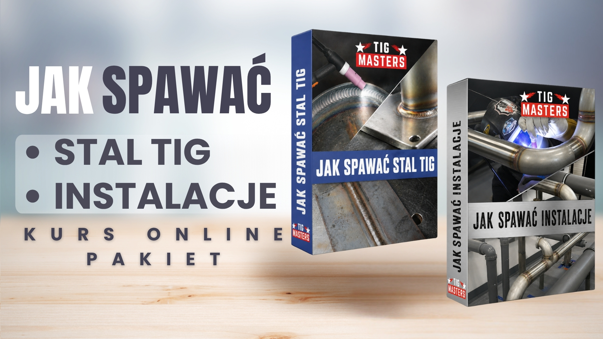 Kurs online Jak spawać stal + Jak Spawać Instalacje