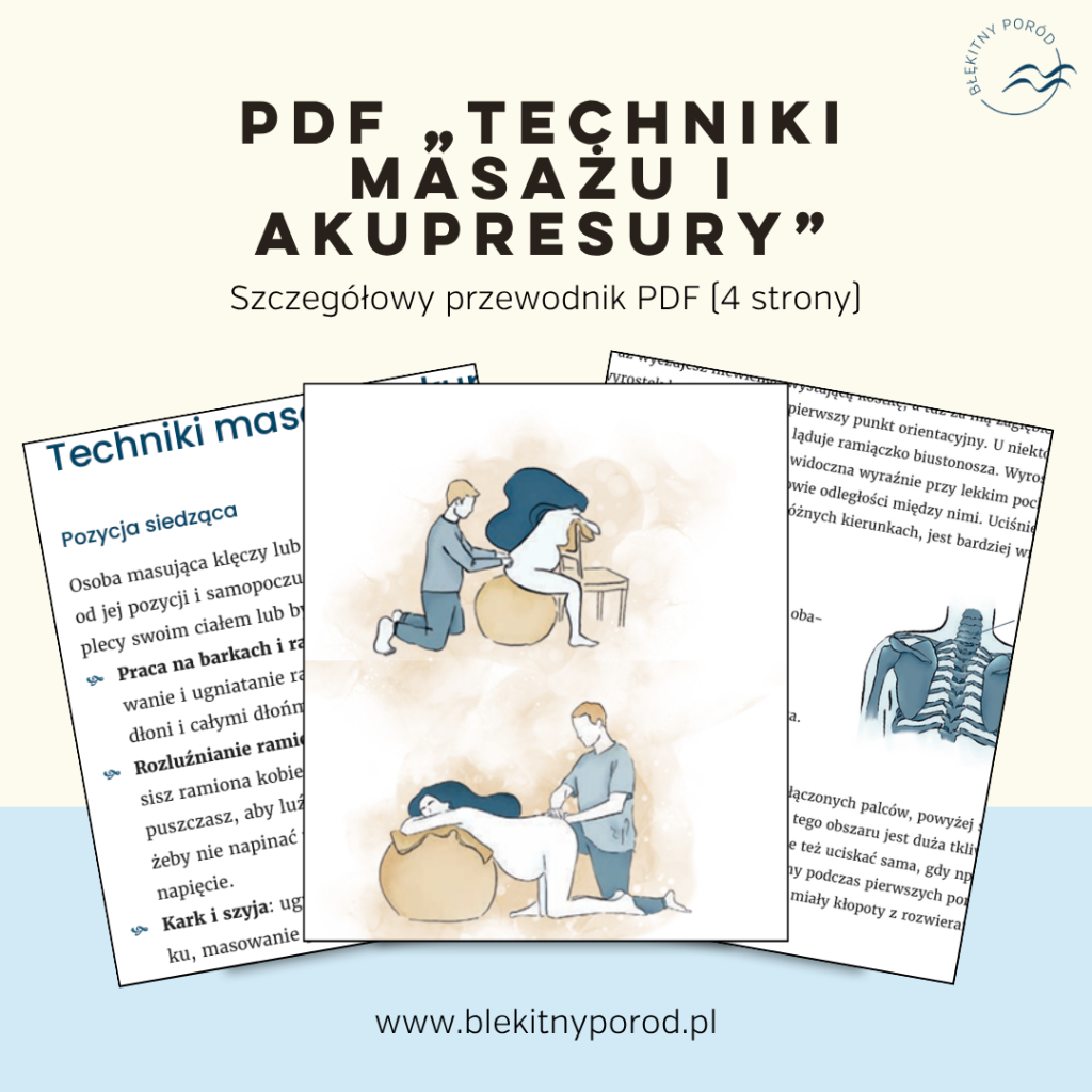 masaż i akupresura w porodzie
