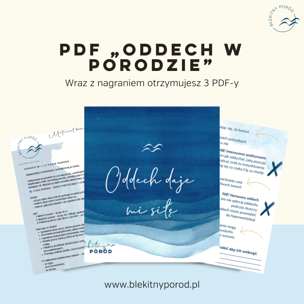 Oddech w porodzie, jak oddychać w porodzie