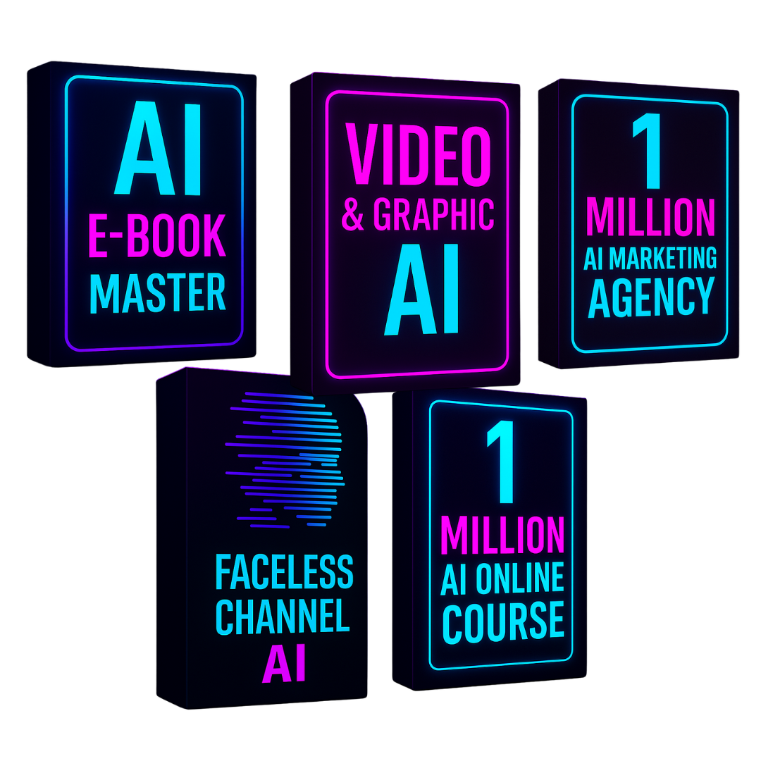 1 milion AI Biznes - Pakiet 5 kursów