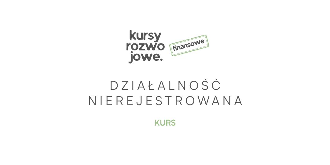 Działalność nierejestrowana 2026 - jak legalnie zarabiać bez działalności gospodarczej - kurs
