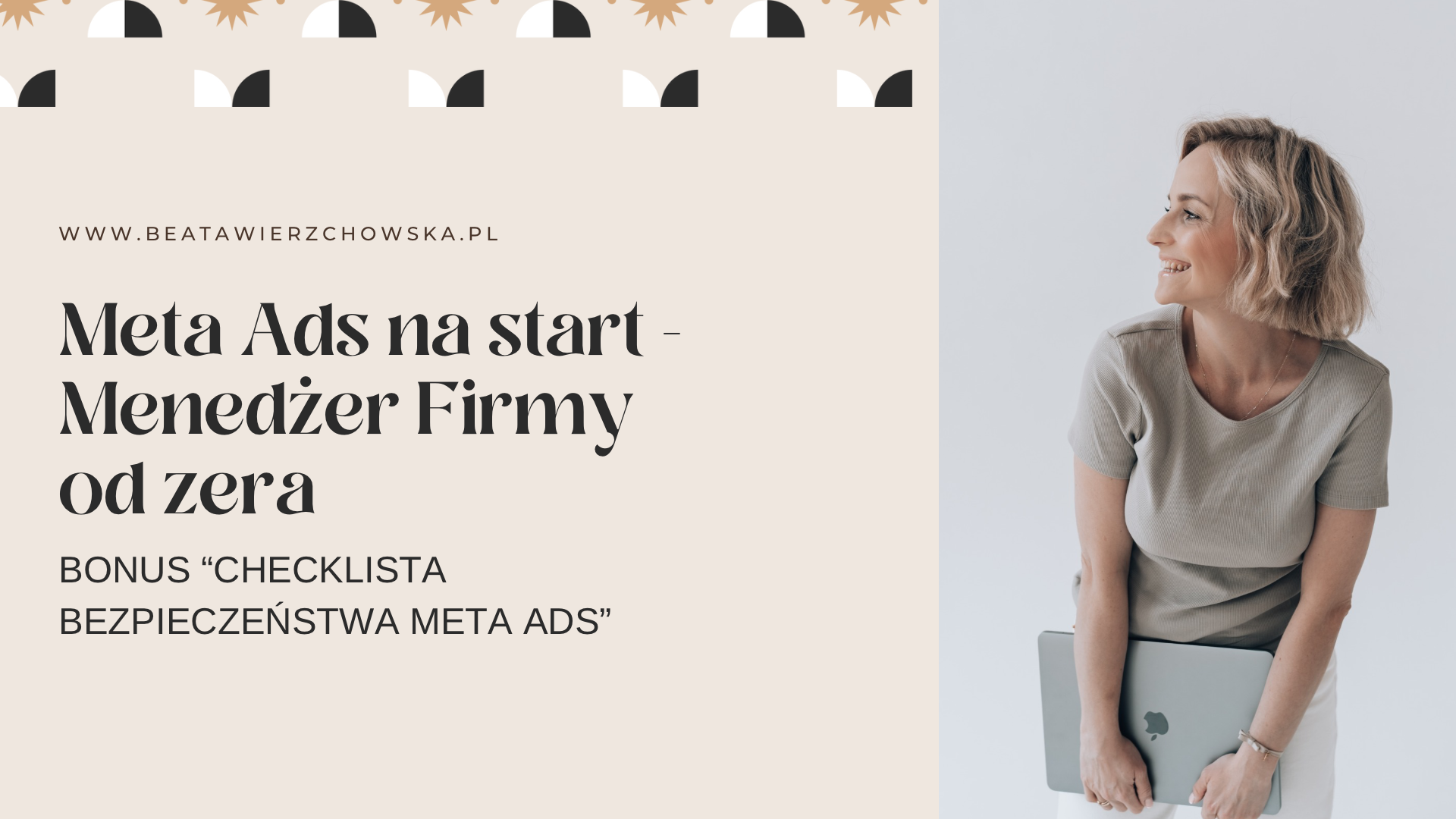 META ADS NA START - Menedżer Firmy od zera + BONUS 
