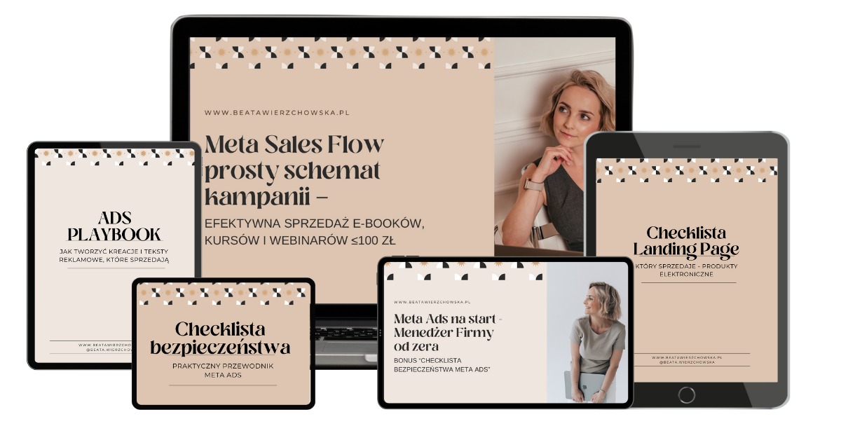 Bundle: Meta Ads na Start + Kurs wideo: sprzedaż produktów do 100 zł w Meta Ads