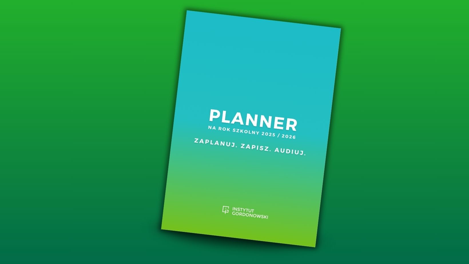 Planner na rok szkolny 2025/26