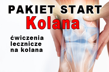 Pakiet Start Kolana - 5 ebooków - ćwiczenia lecznicze na kolana