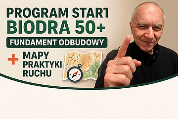 Program Start Biodra 50+ – Plan odbudowy krok po kroku (od bólu do sprawności)