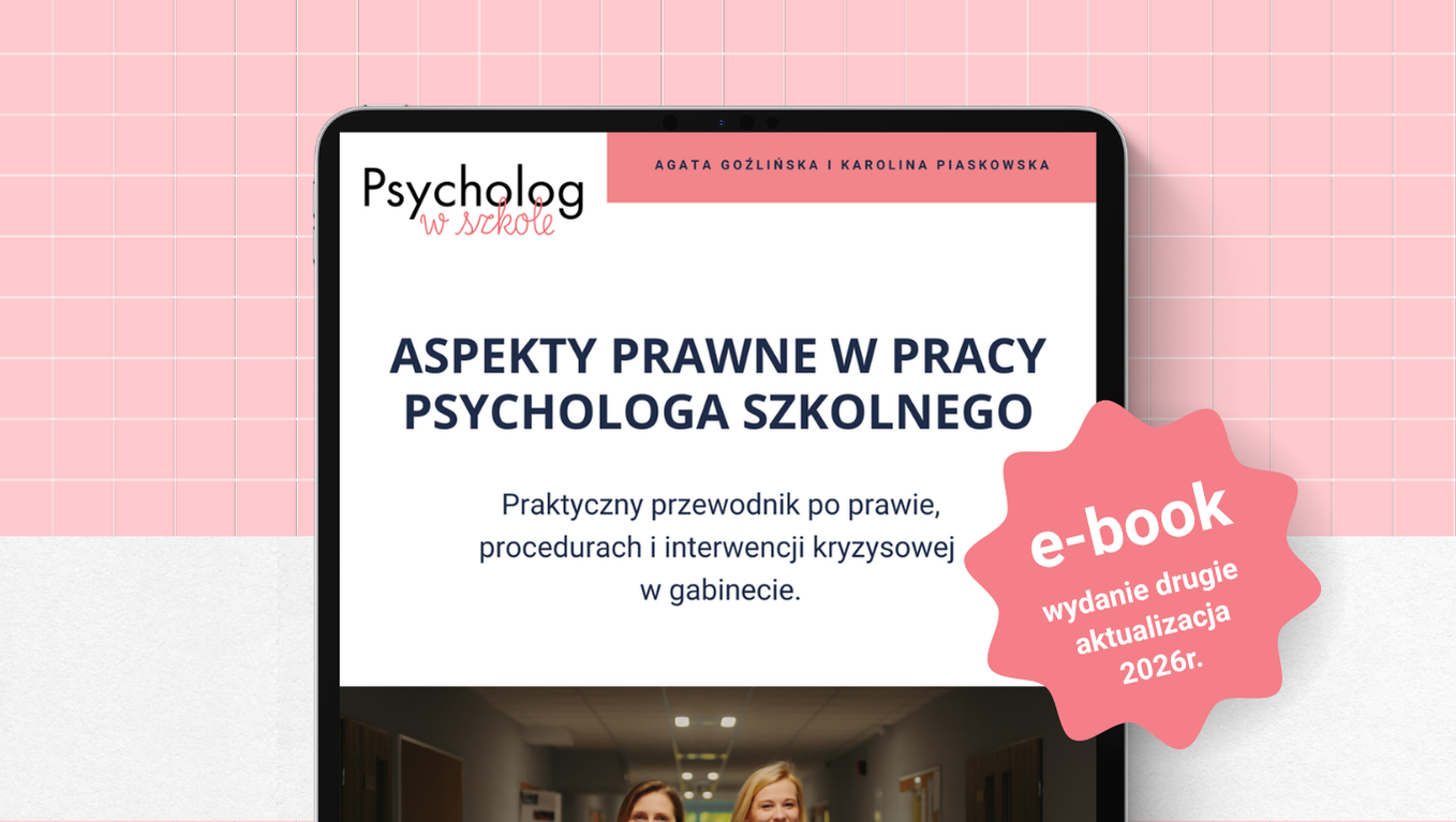 E-book: Aspekty prawne w pracy psychologa szkolnego