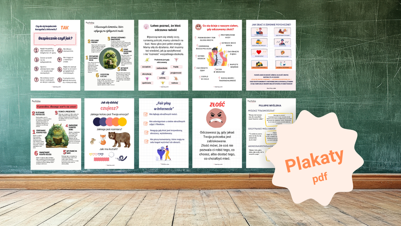 Gazetka szkolna - zestaw 56 plakatów