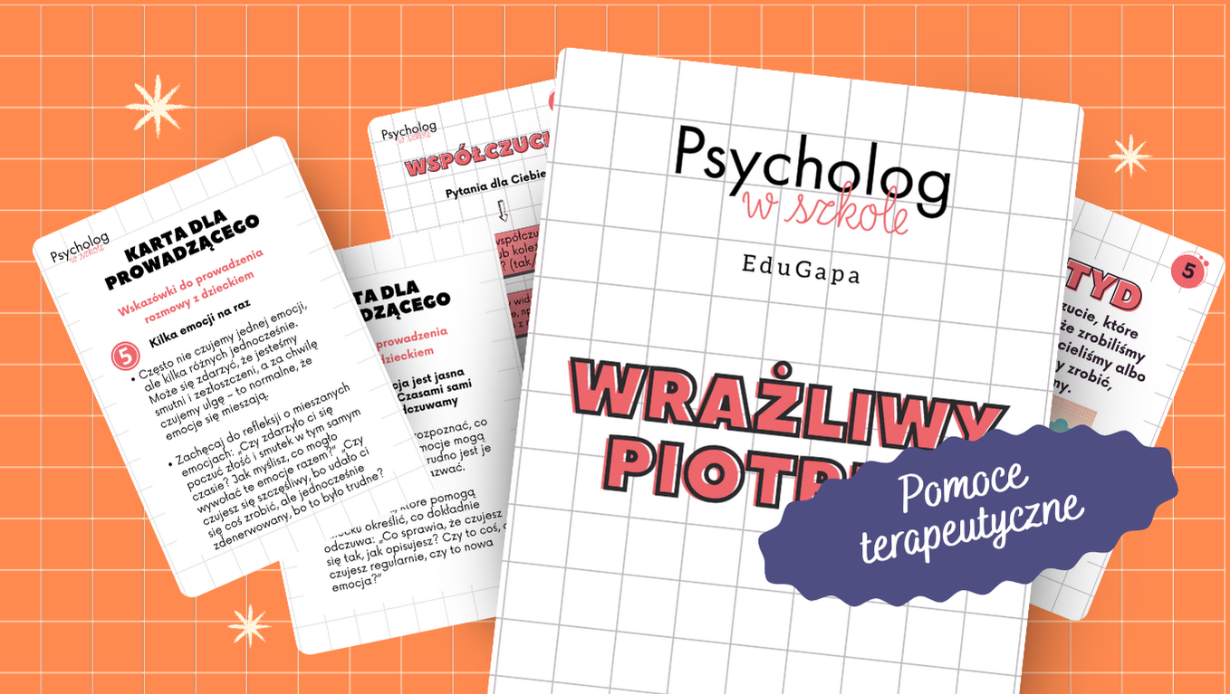 pomoce terapeutyczne psycholog w szkole