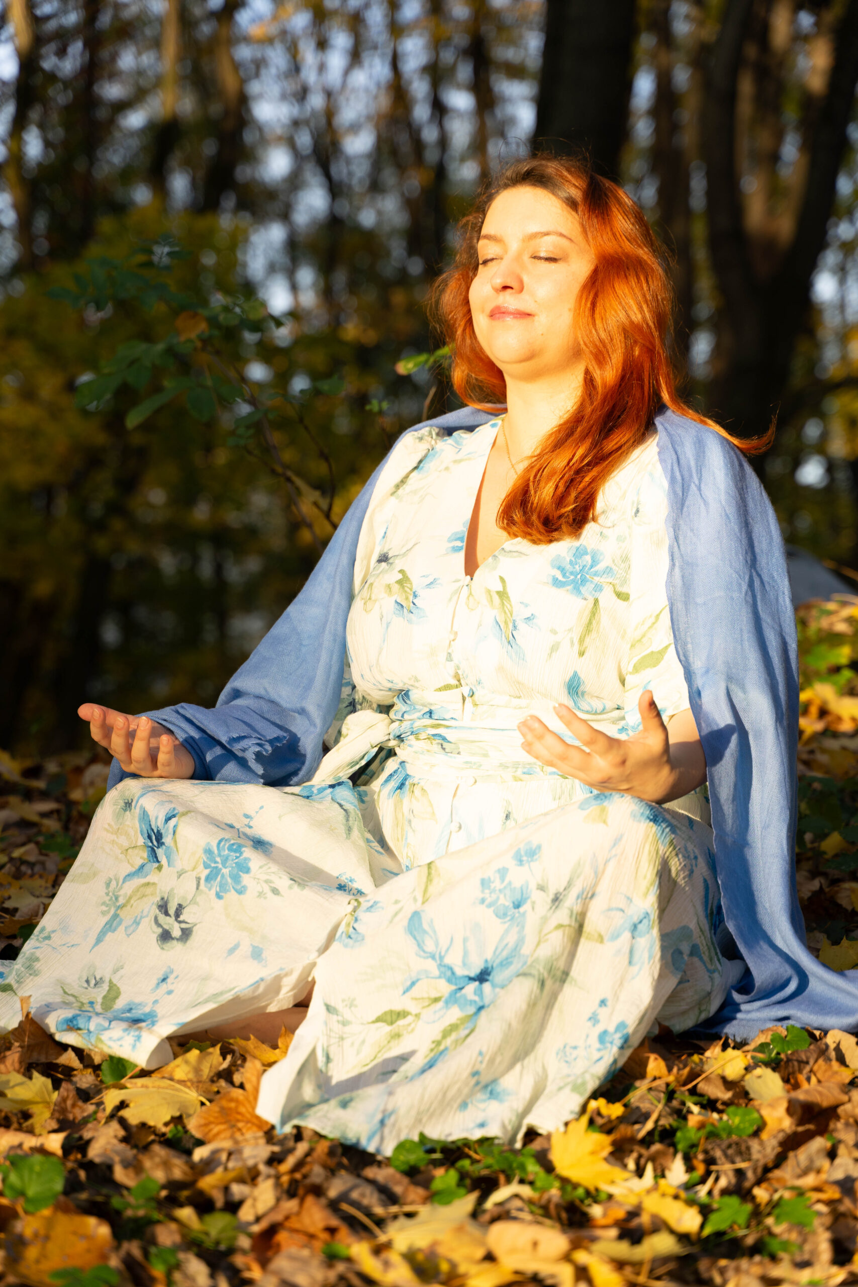 Prowadząca zajęcia neurojogi