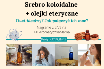 SREBRO KOLOIDALNE + OLEJKI ETERYCZNE - JAK UŻYWAĆ? Nagranie spotkania na żywo z 15.11.2023