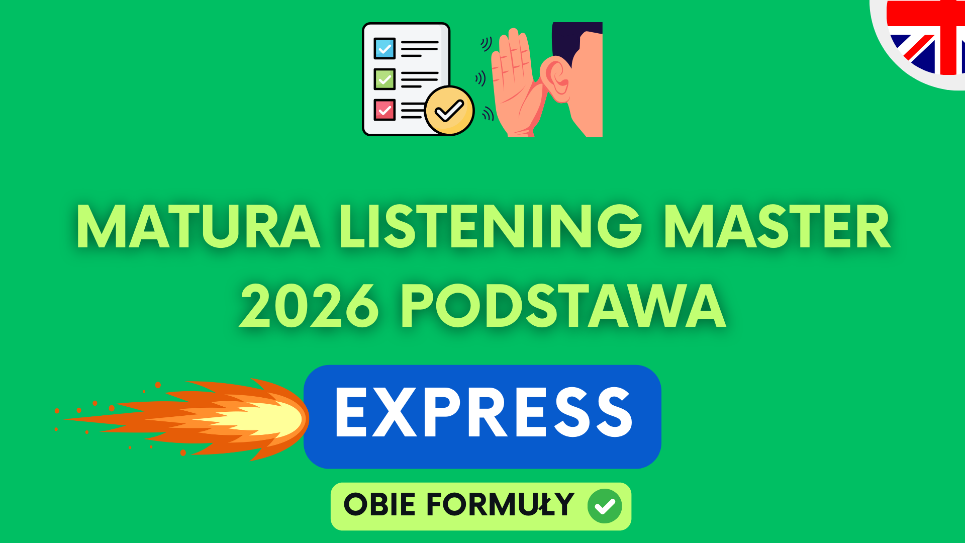 Matura Listening Master 2026 Podstawa EXPRESS