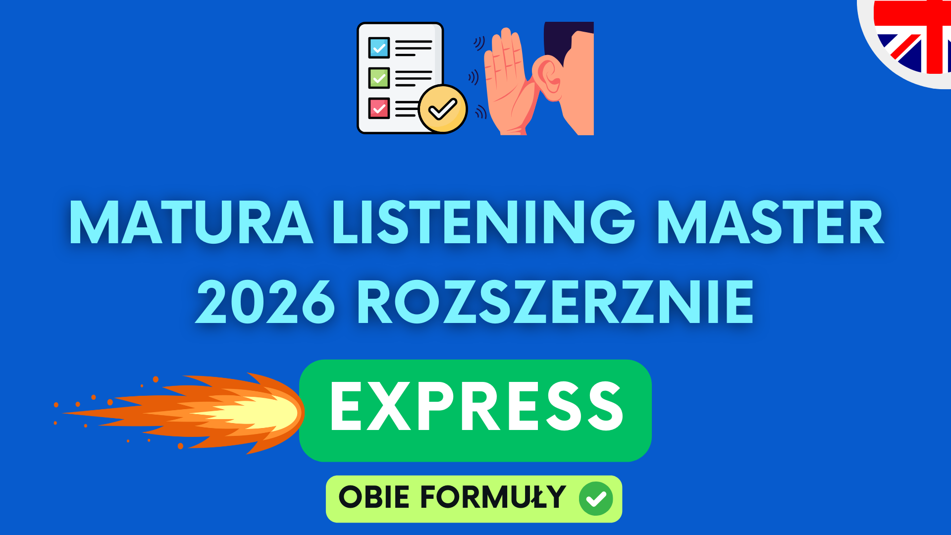 Matura Listening Master 2026 Rozszerzenie EXPRESS