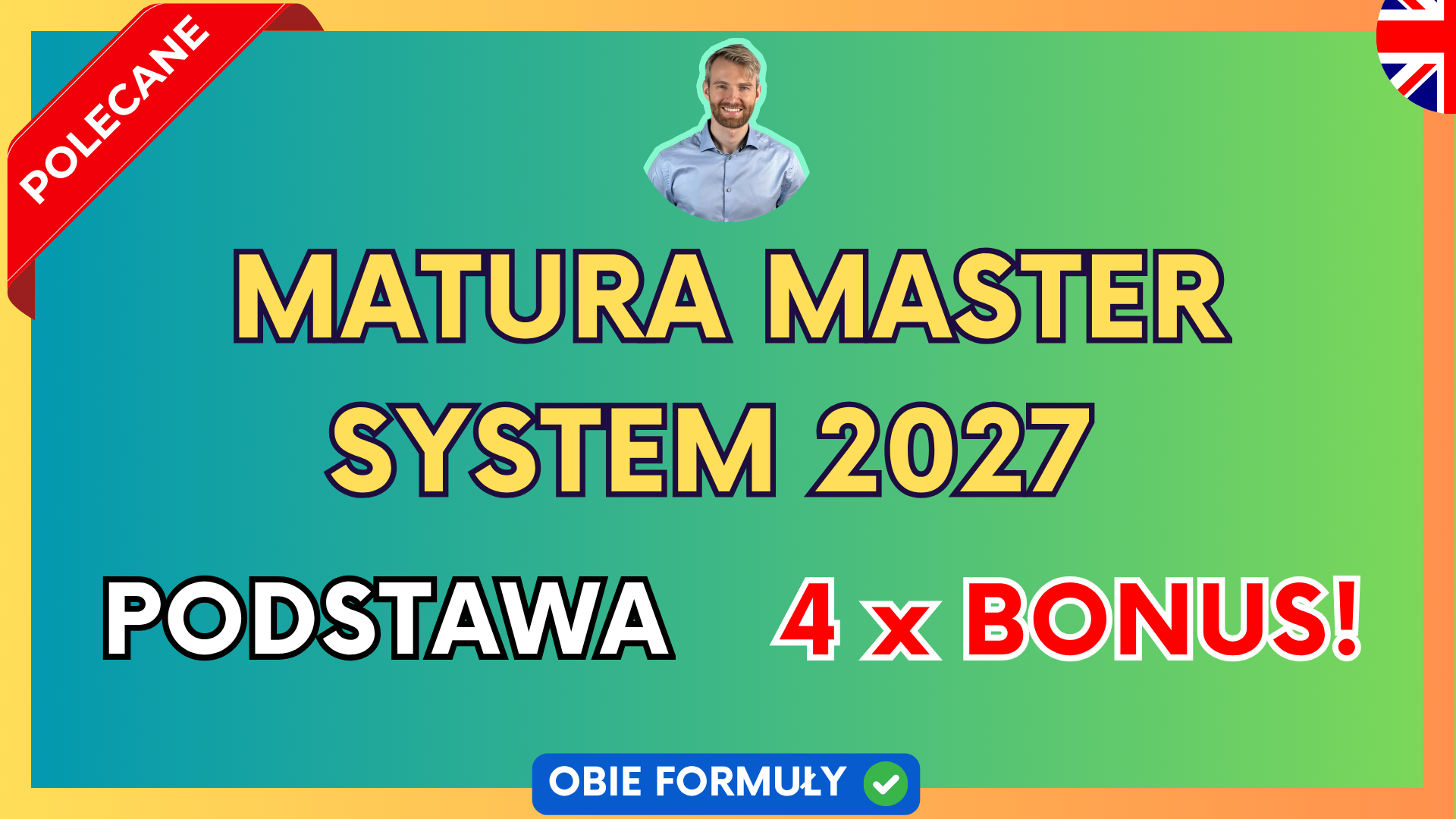 Matura Master System 2027 Podstawa - Pakiet z EXTRA bonusami