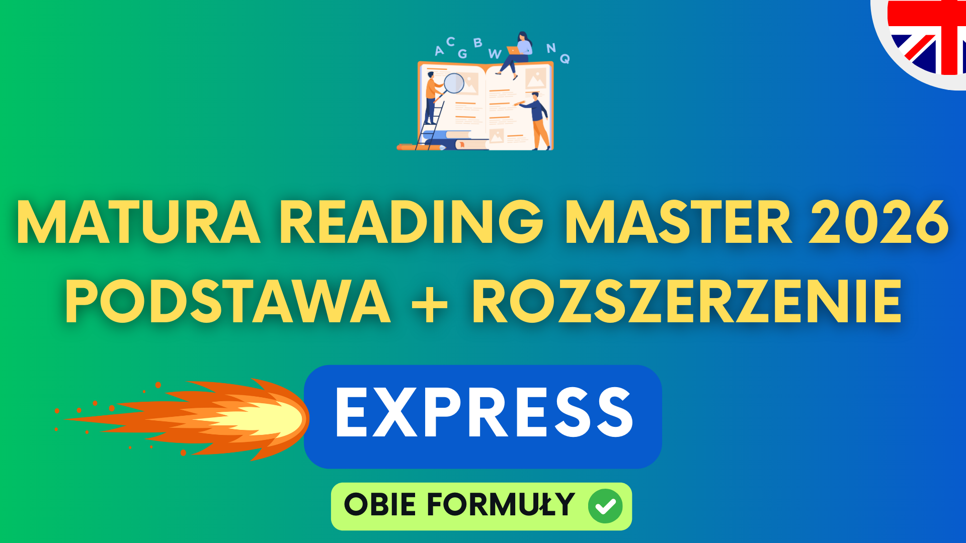 Matura Reading Master 2026 Podstawa + Rozszerzenie EXPRESS