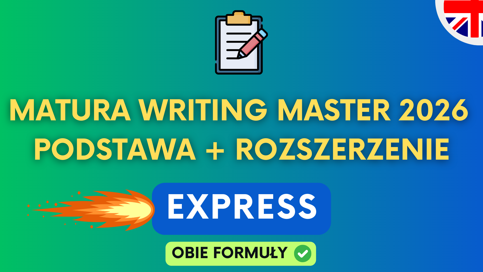 Matura Writing Master 2026 Podstawa + Rozszerzenie EXPRESS