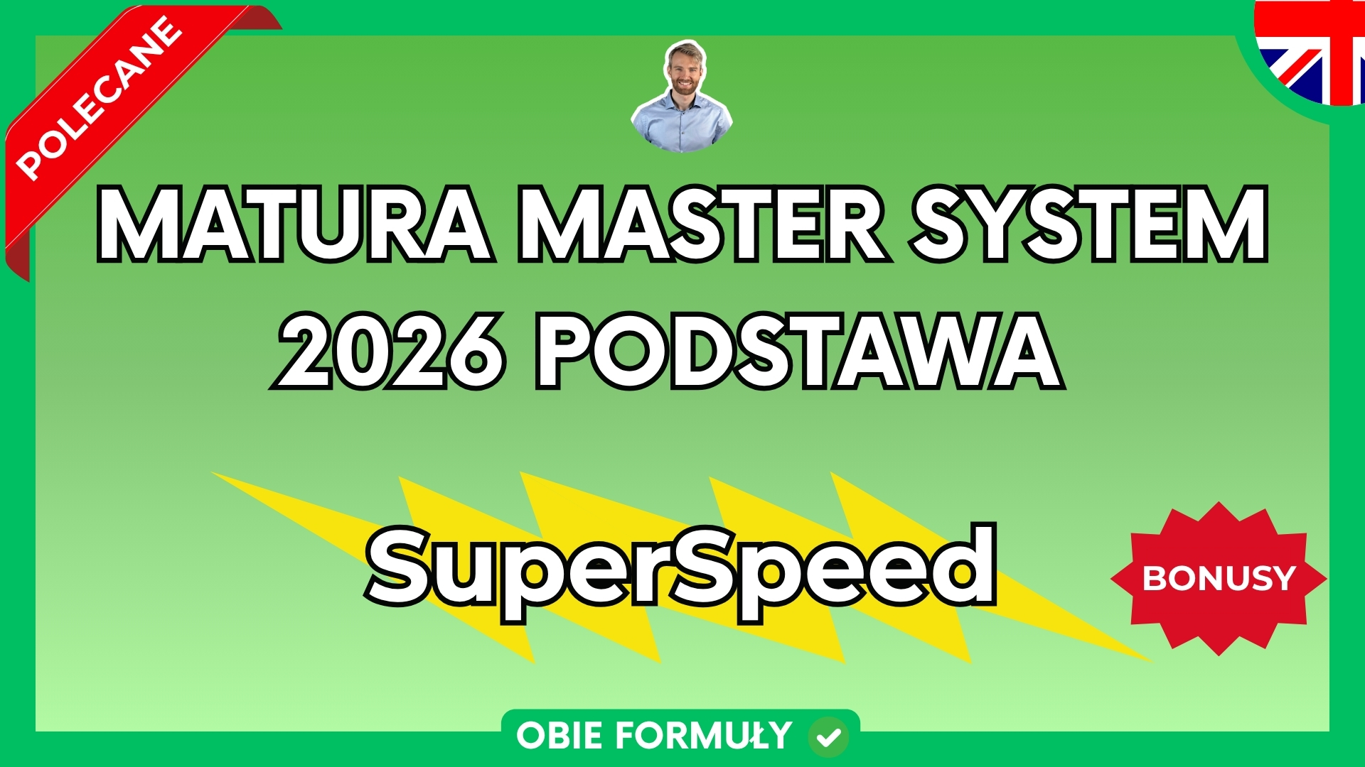 Matura Master System 2026 Podstawa SuperSpeed + BONUSY