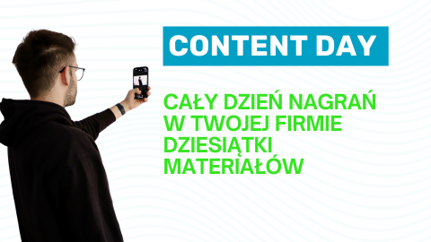 Content Day - pełny dzień nagraniowy w Twojej firmie z montażem