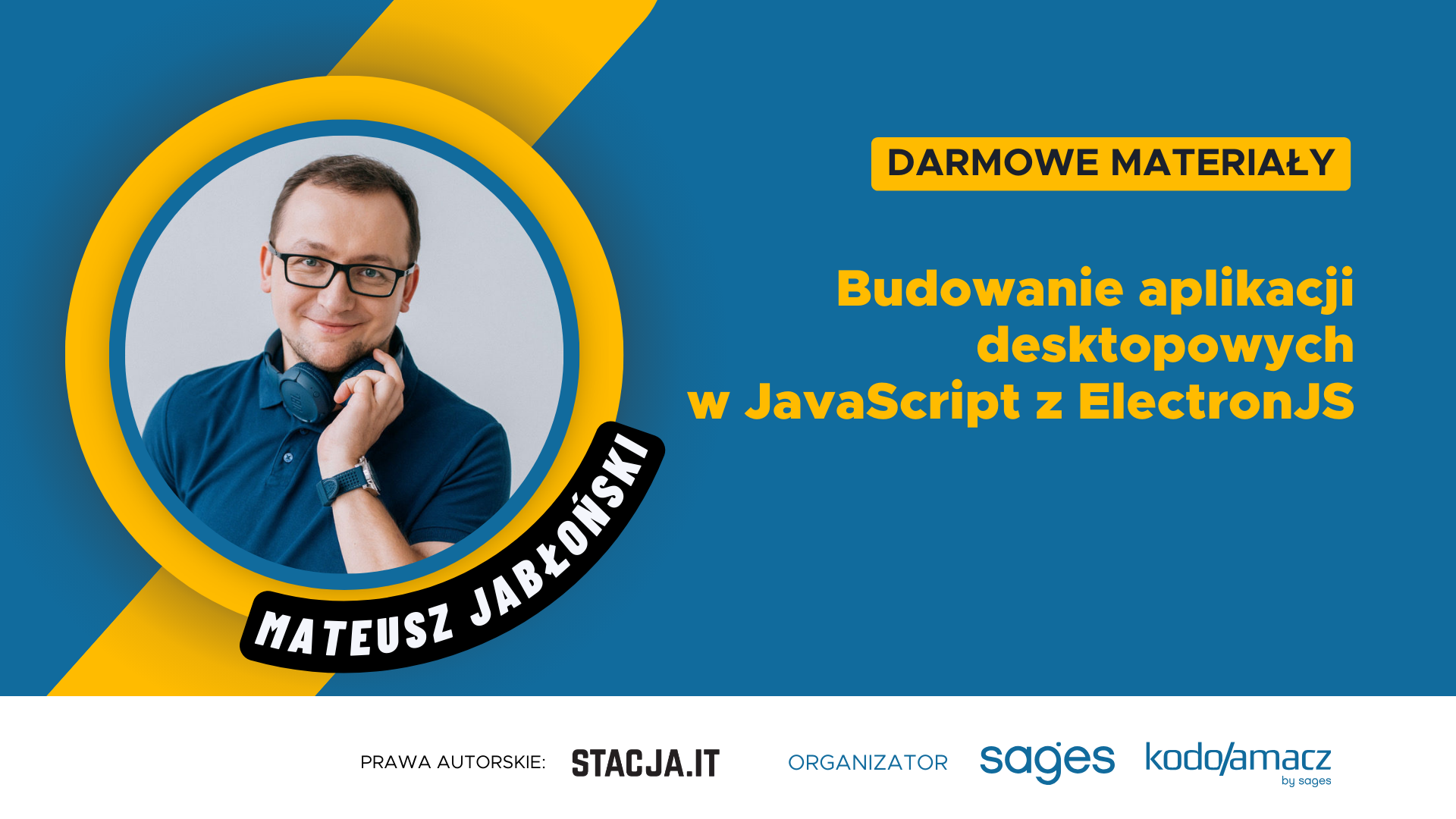 Budowanie aplikacji desktopowych w JavaScript z ElectronJS