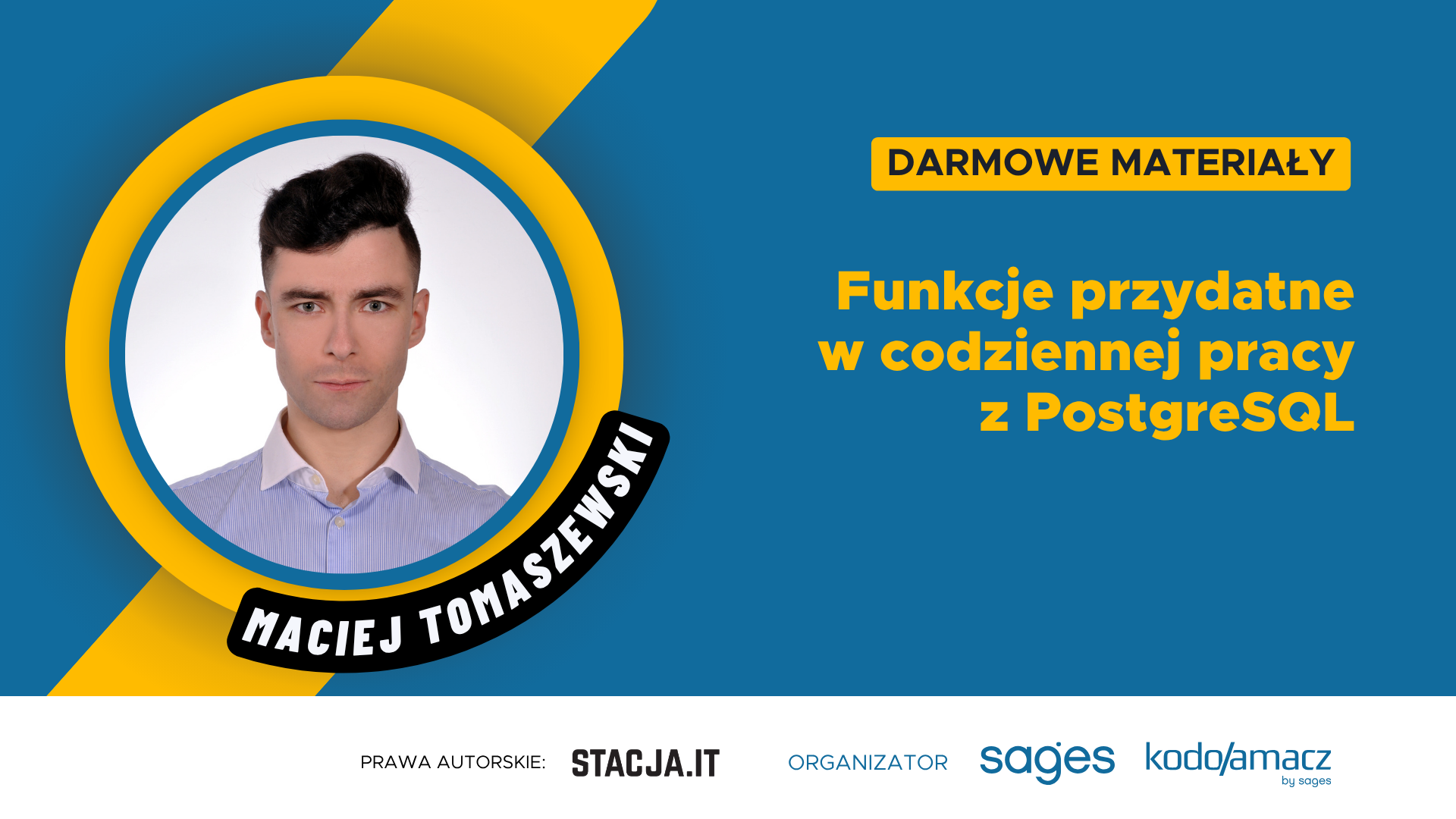 Funkcje przydatne w codziennej pracy z PostgreSQL