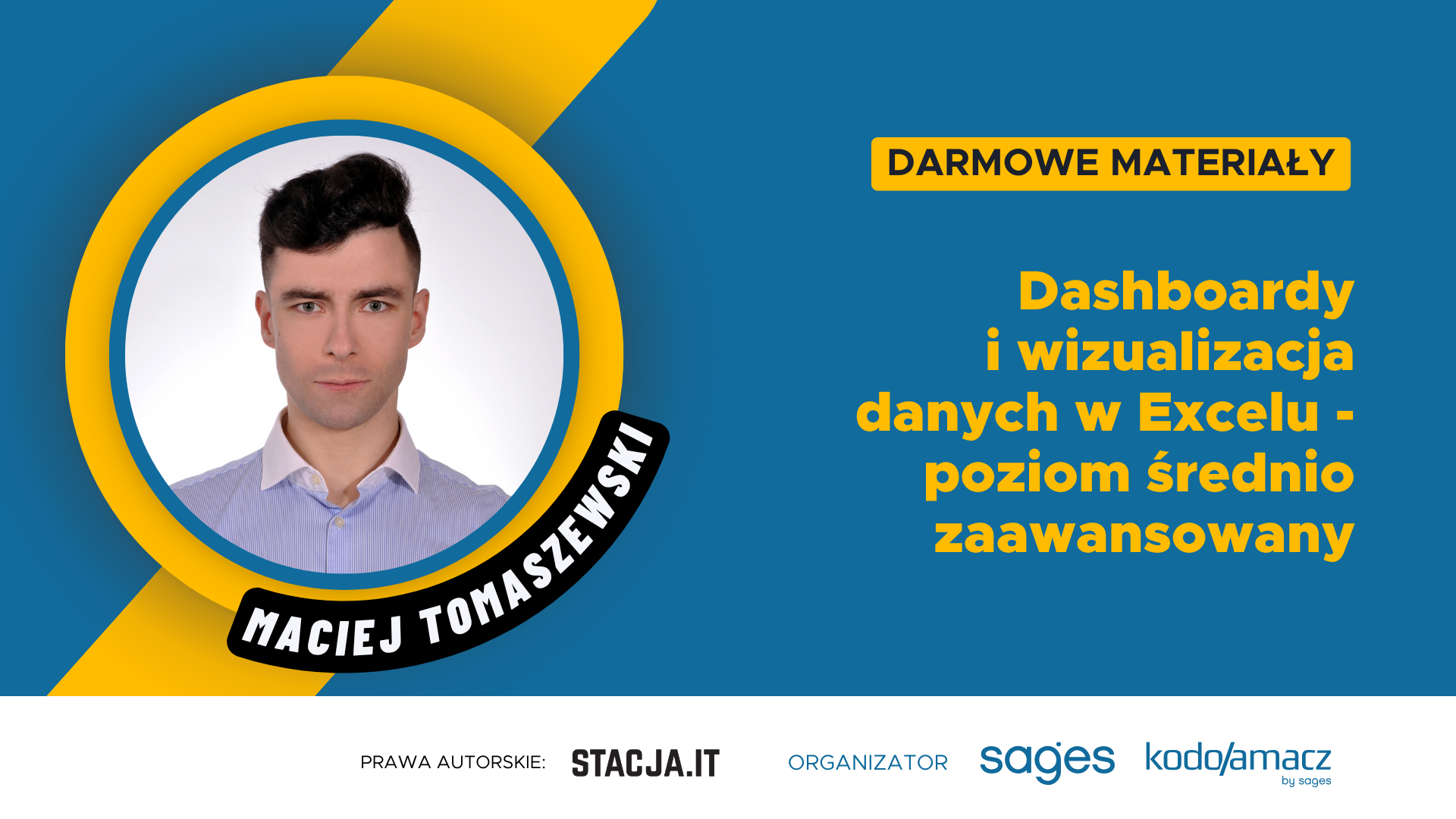 Dashboardy i wizualizacja danych w Excelu – poziom średnio zaawansowany