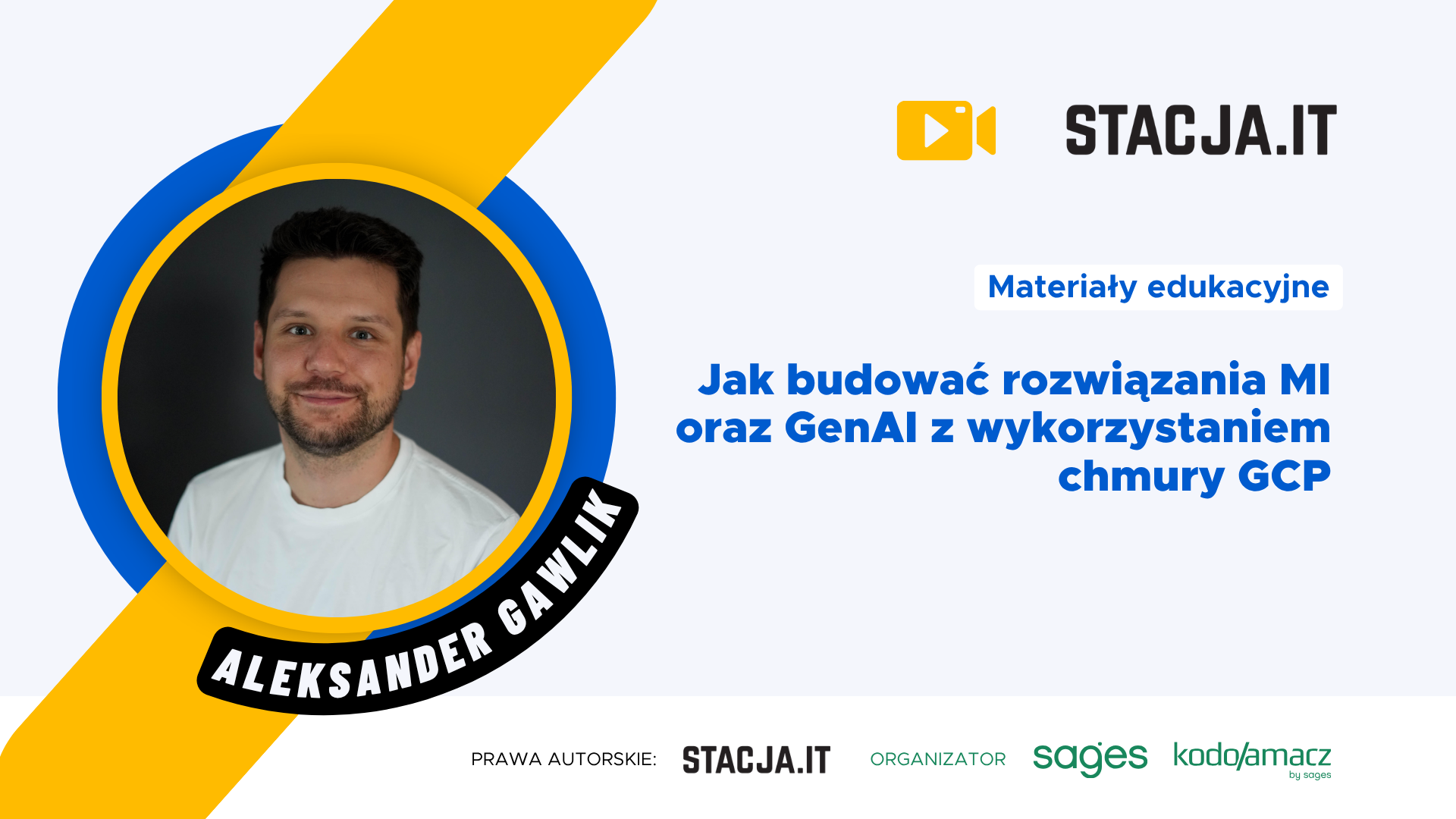 Jak budować rozwiązania Ml oraz GenAI z wykorzystaniem chmury GCP