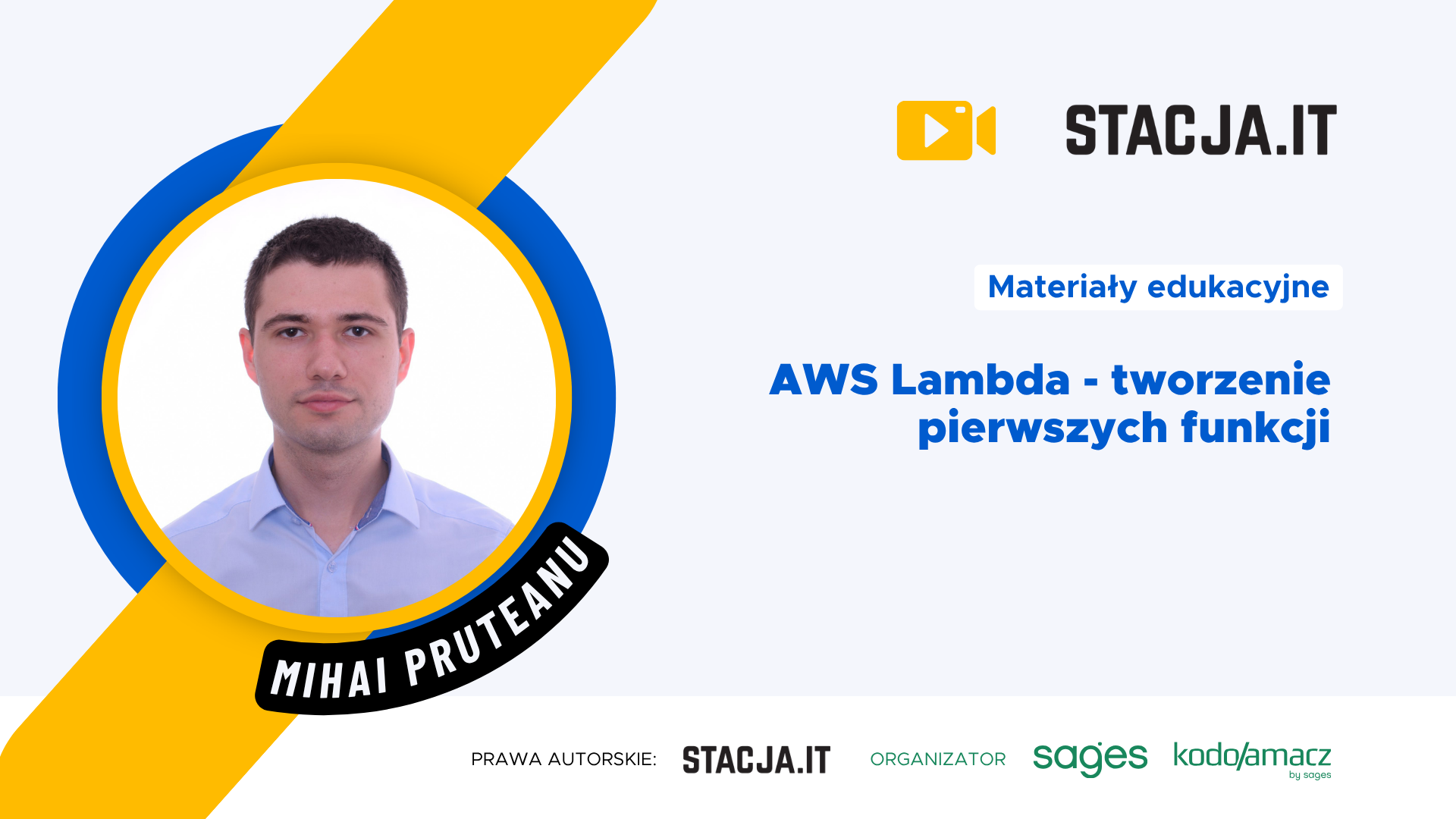 AWS Lambda - tworzenie pierwszych funkcji