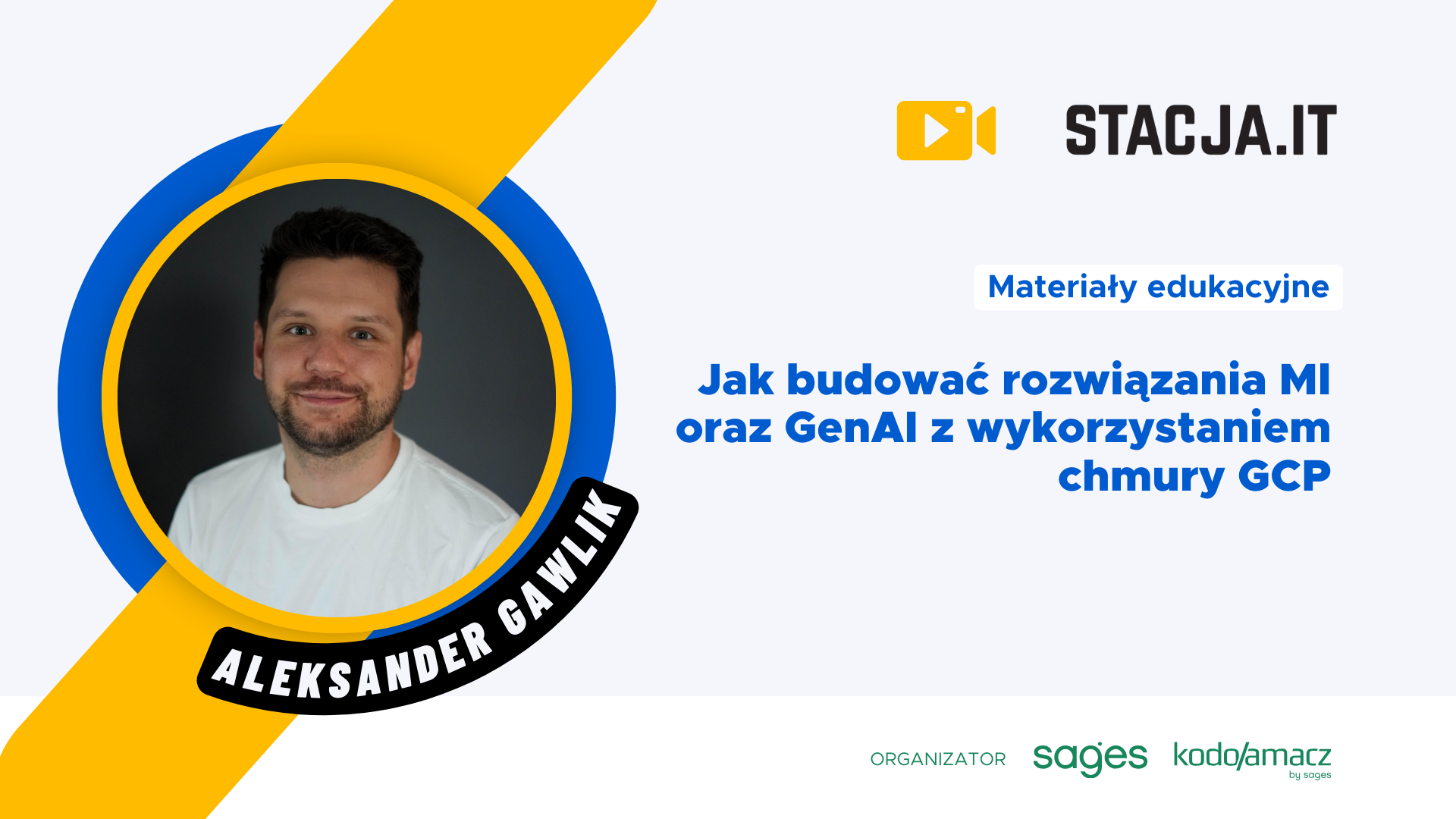 Jak budować rozwiązania Ml oraz GenAI z wykorzystaniem chmury GCP
