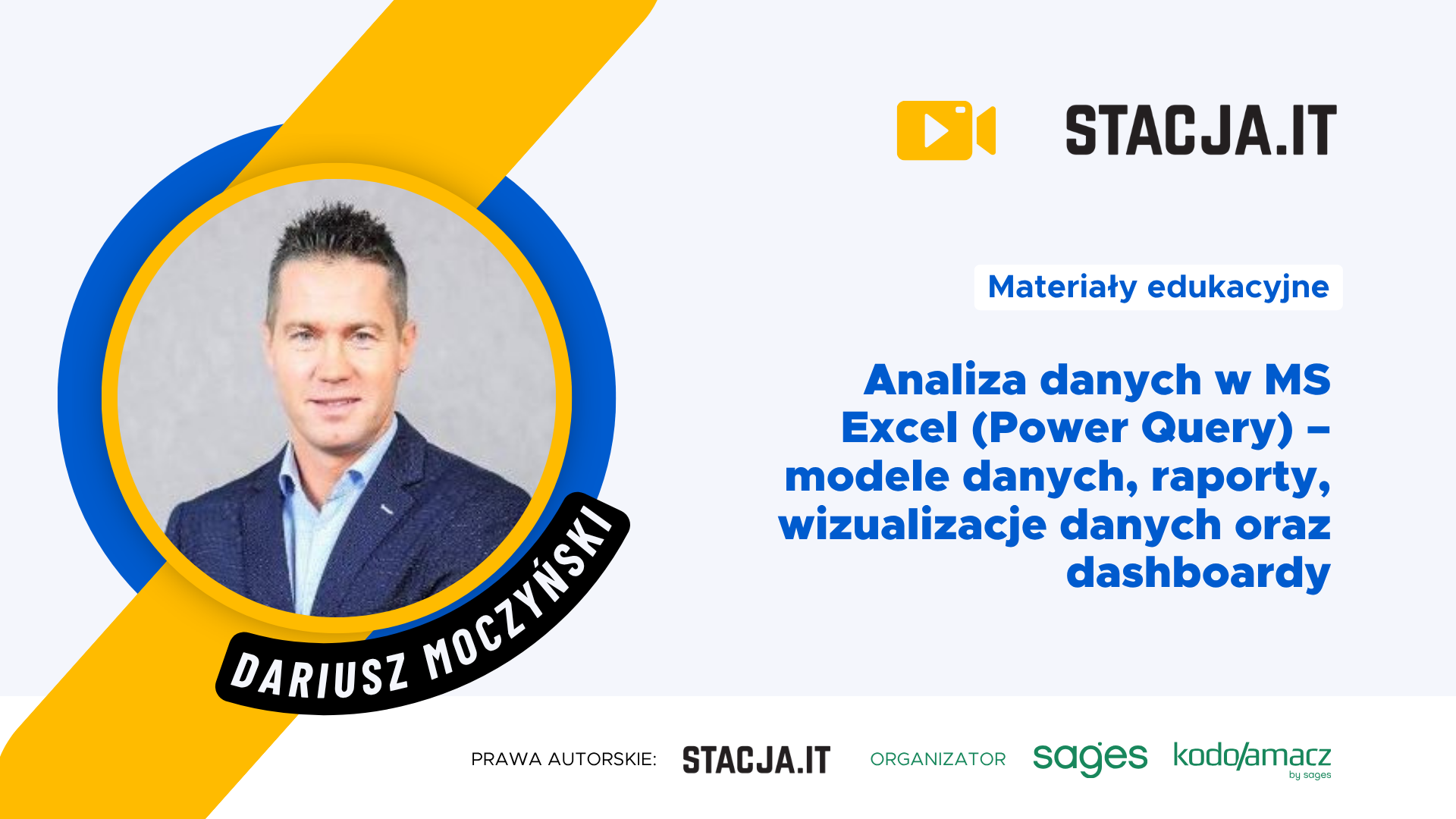 Analiza danych w MS Excel (Power Query) – modele danych, raporty, wizualizacje danych oraz dashboardy