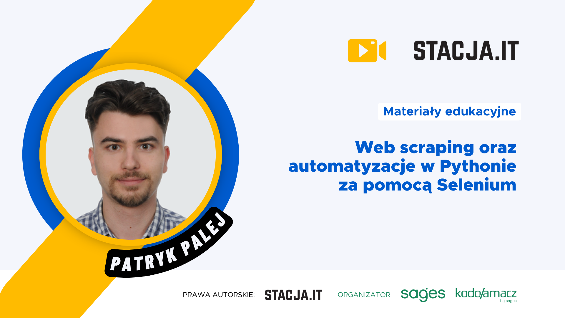 Web scraping oraz automatyzacje w Pythonie za pomocą Selenium