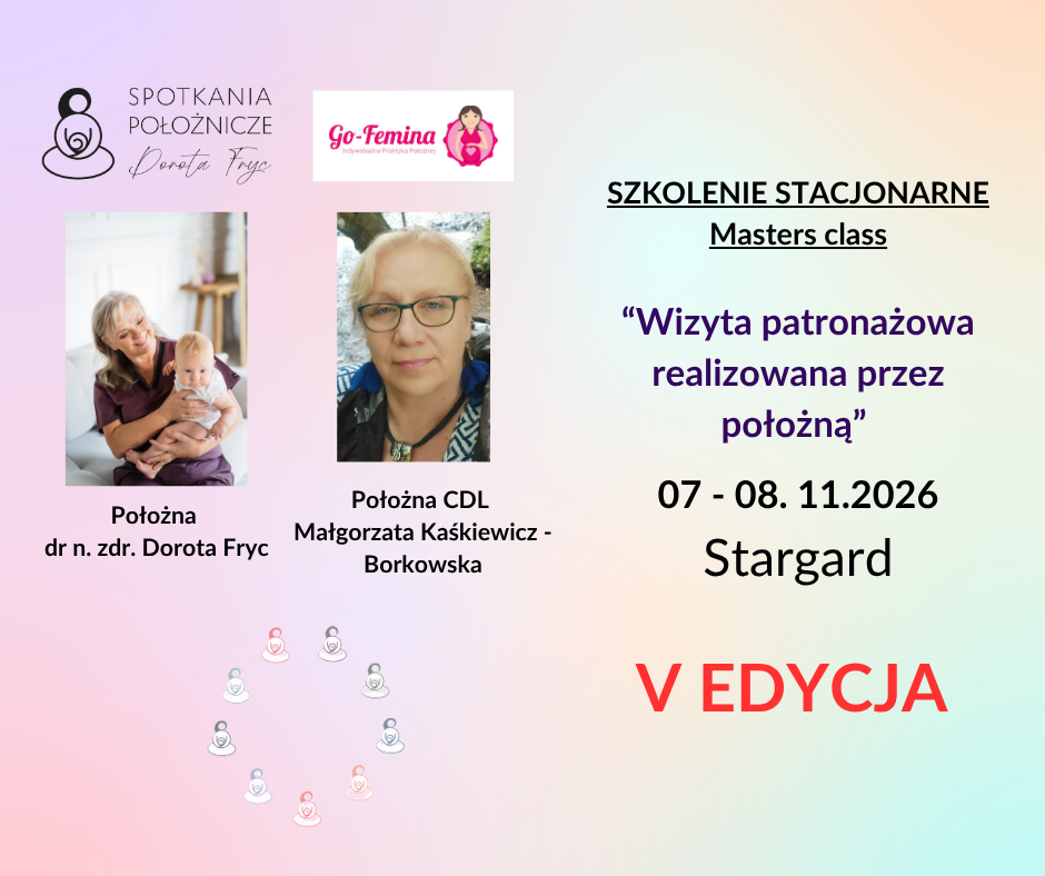 Wizyta patronażowa realizowana przez położną - szkolenie stacjonarne - Stargard